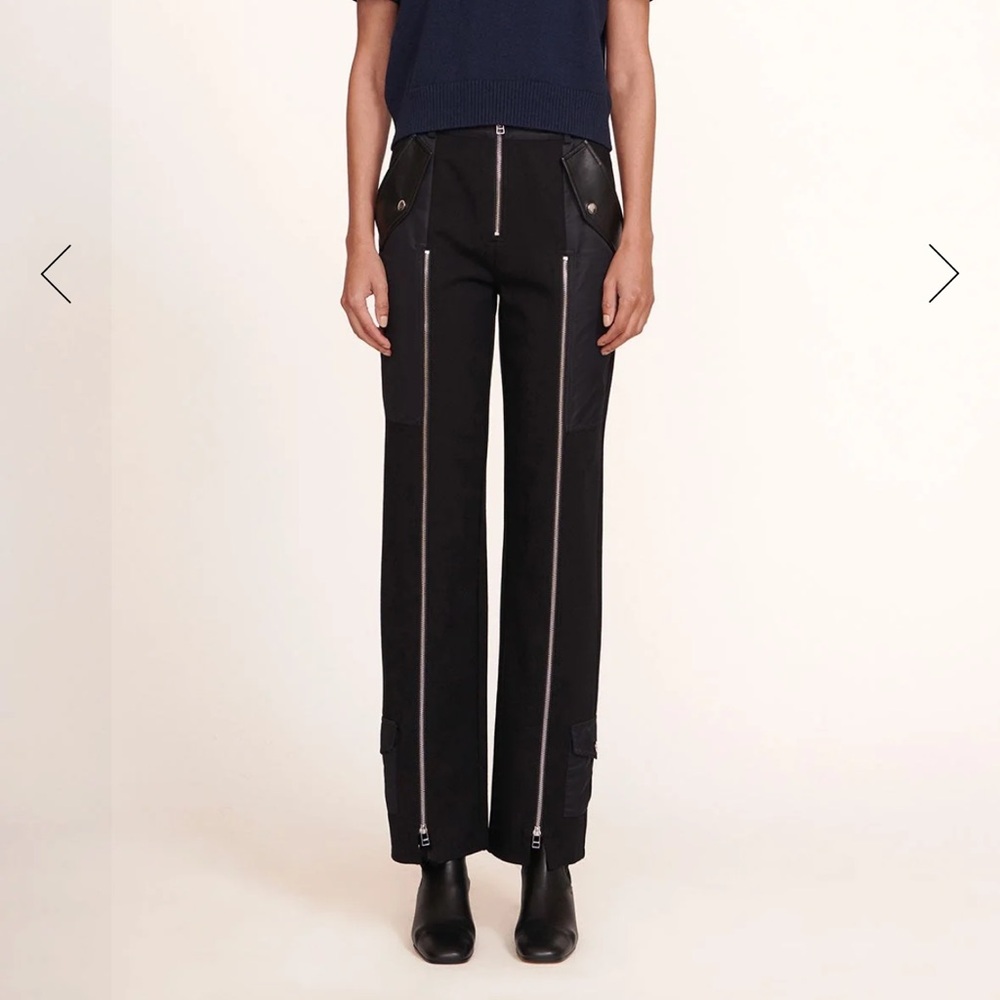 Staud sesame zipper pants size 10
